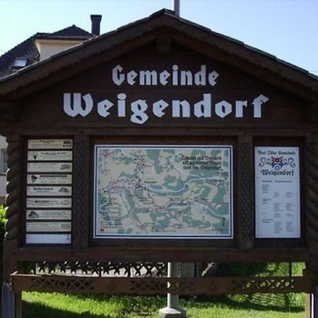 Hotel-Pension Haus Hubertus Weigendorf Exterior foto